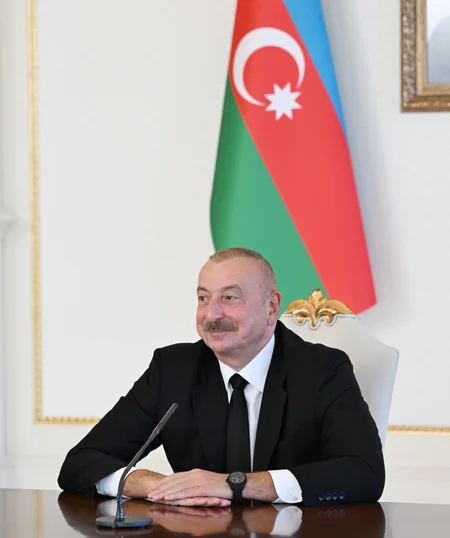 President Ilham Aliyev receives Azerbaijani athletes who won medals at Paris Summer Olympic Games and their coaches - UPDATED