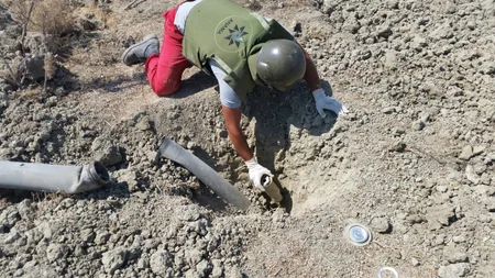 Xızıda 1 130 ədəd partlamamış hərbi sursat aşkar edilib