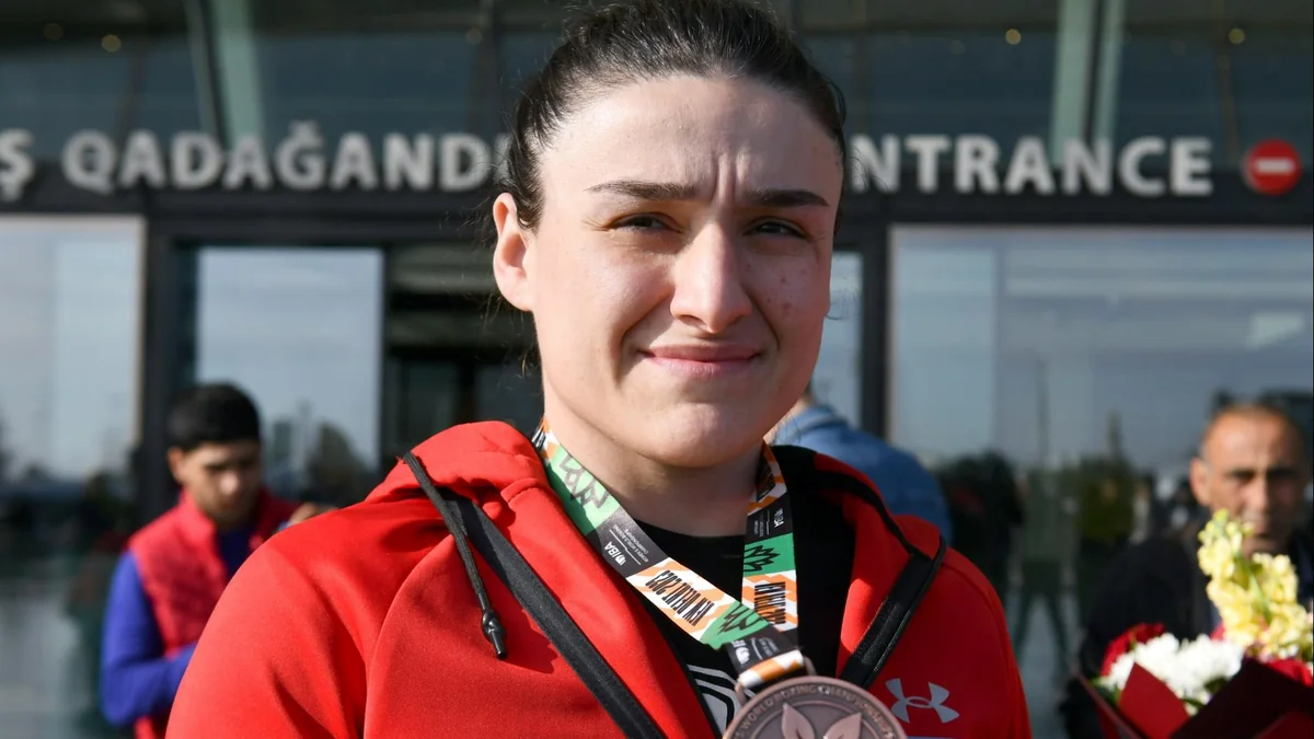 Dünya çempionatının bürünc mükafatçısı: Məqsədim olimpiadaya lisenziya qazanmaqdır