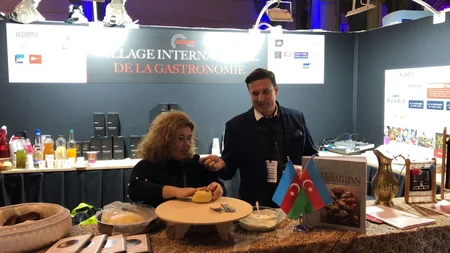 Azərbaycan mətbəxi Parisdə beynəlxalq festivalda nümayiş olunur - FOTO