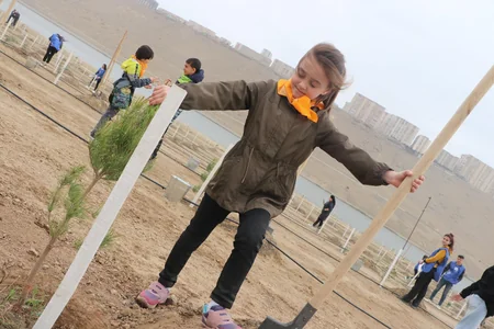 Sadhguru's Save Soil movement in Azerbaijan