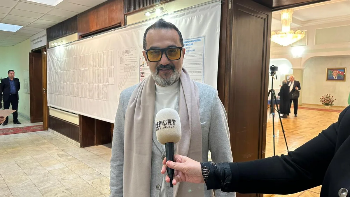 Elçin Əzizov: “Bu gün Azərbaycan xalqı üçün əsl bayramdır”