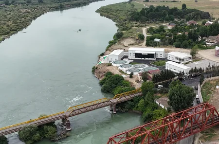 Президент Ильхам Алиев принял участие в открытии в Евлахе водоочистной установки