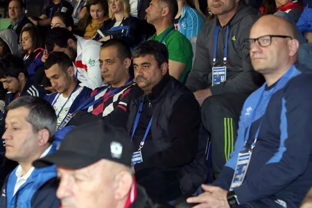 ​Azərbaycan Cüdo Federasiyasının vitse-prezidenti Sadıq Sadıqov Avropa çempionatında medal qazanan cüdoçularımızı təbrik edib - FOTO