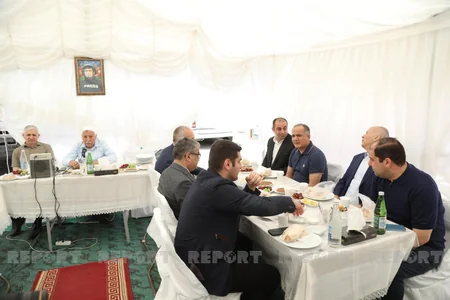 Jurnalist Məhərrəm İbrahimovun şəhid olmasının ildönümü münasibətilə mərasim keçirilib