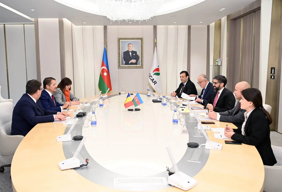 SOCAR explores petrochemical cooperation with Romanian company