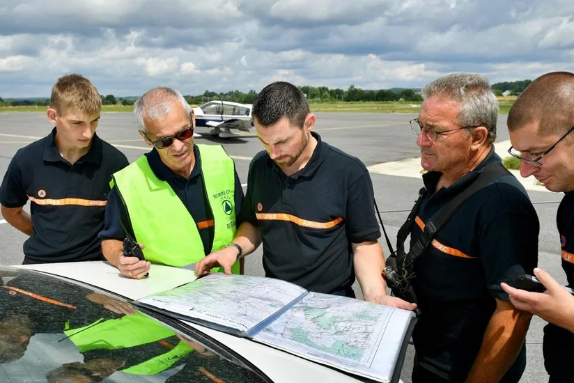 На северо-востоке Франции разбился самолет
