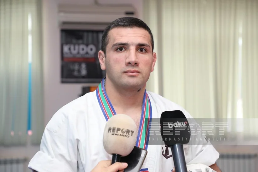 Azərbaycana karatenin kudo növündə ilk qızıl medalı qazandıran idmançı: Bizə yuxu kimi gəlirdi