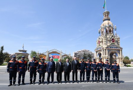 Xaçmaz-Xudat avtomobil yolunun 24 kilometrlik hissəsinin yenidənqurma və bərpadan sonra açılışı olub