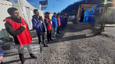 Xankəndi-Laçın yolu: Ekofəalların aksiyası 137 gündür yüksək fəallıqla davam edir