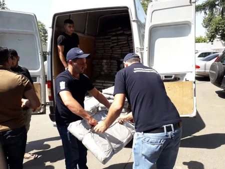 В Грузии сильный град нанес ущерб хозяйствам азербайджанцев