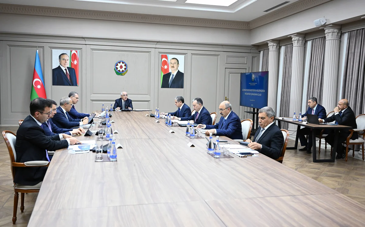 Azərbaycan İnvestisiya Holdinqinin Müşahidə Şurasının iclası keçirilib