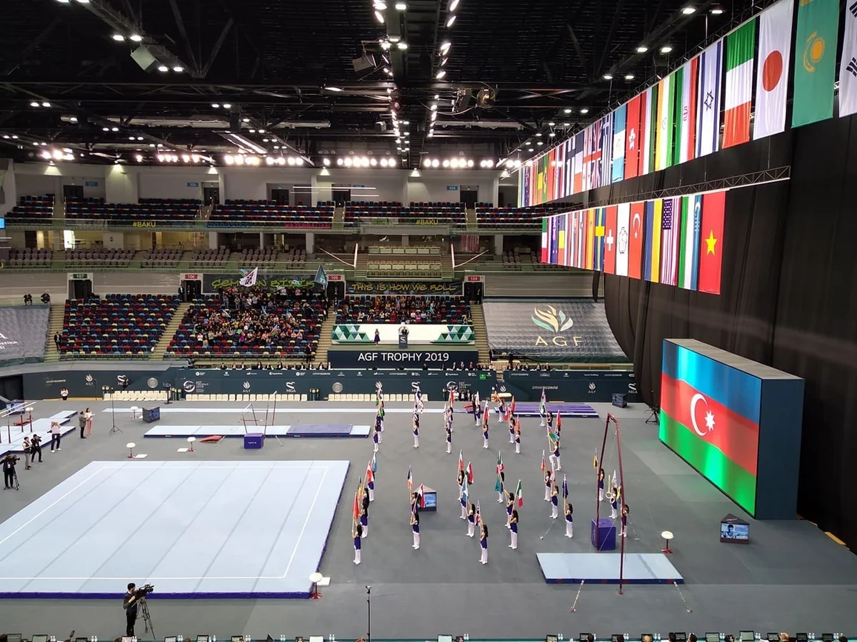 Baku hosts opening ceremony Gymnastics World Cup