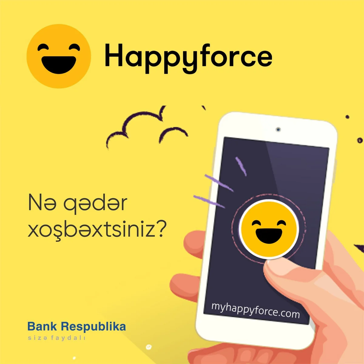 “Bank Respublika” əməkdaşlarının xoşbəxtlik dərəcəsini ölçə bilən proqramın tətbiqinə başlayıb