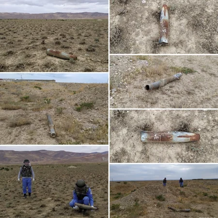 Xızıda raket başlığı tapılıb