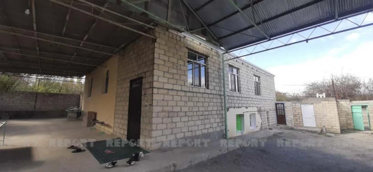 Goranboyda Vətən müharibəsi zamanı dağılan ev təmir olunub