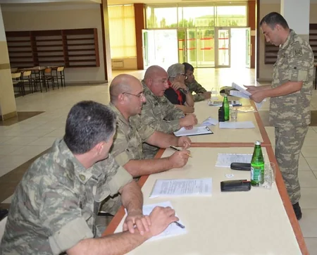 Azərbaycan ordusunda səmti müəyyən etmə yarışları başlayıb