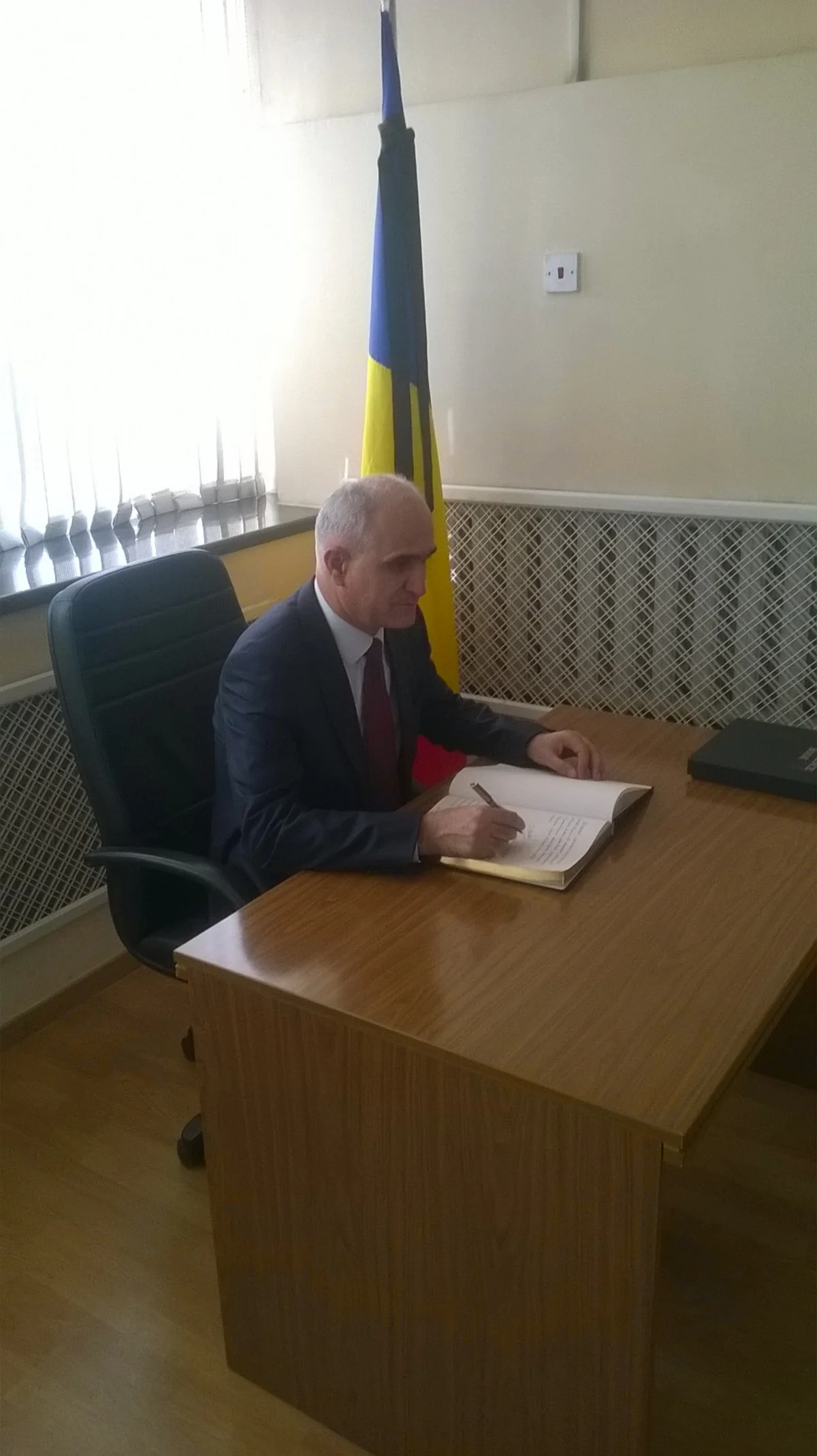 Shahin Mustafayev visited Romanian Embassy in Baku