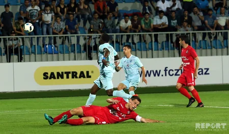 Zirə UEFA Avropa Liqasında qələbə ilə debüt edib - FOTOREPORTAJ