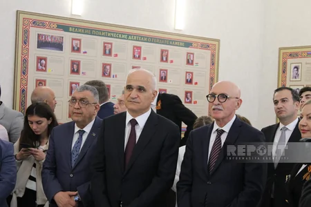 Azərbaycan nümayəndə heyəti Həştərxanda Xəzər Dəniz və Çay Nəqliyyatı İnstitutunda olub