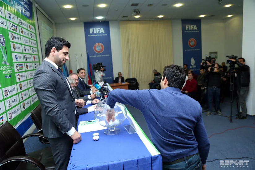 Futbol üzrə Azərbaycan Kubokunun püşkü atılıb