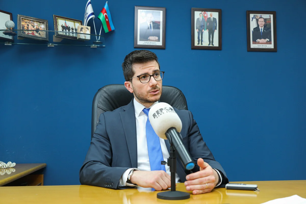 İsrail səfiri 2023-cü ildə Azərbaycan ilə əməkdaşlığın prioritetlərini açıqlayıb