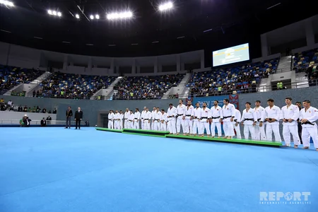 İslamiada: Prezident İlham Əliyev Azərbaycan cüdoçularına medalları təqdim edib - YENİLƏNİB-3