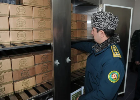 Azərbaycanın ən yüksək zirvəsində yeni sərhəd zastavasının açılışı olub - FOTO