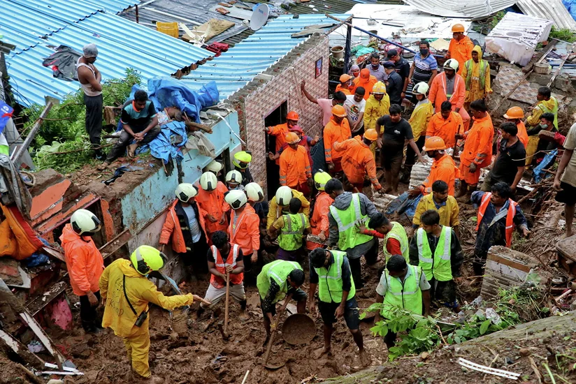 Число погибших в Мумбаи из-за ливней достигло 33 человек