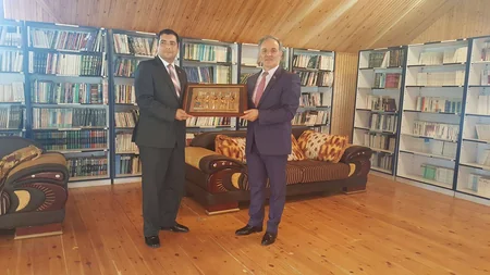 Əflatun Amaşov Misir Mədəniyyət və Təhsil Əlaqələri Mərkəzində olub