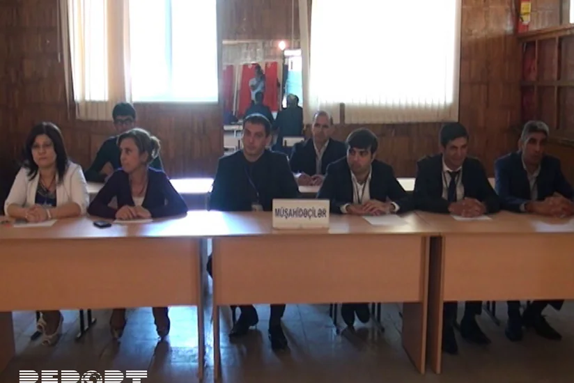 Göyçay və Ağdaş rayonlarında səsvermə davam edir