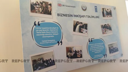 Bərdədə Qadın Resurs Mərkəzinin açılışı olub