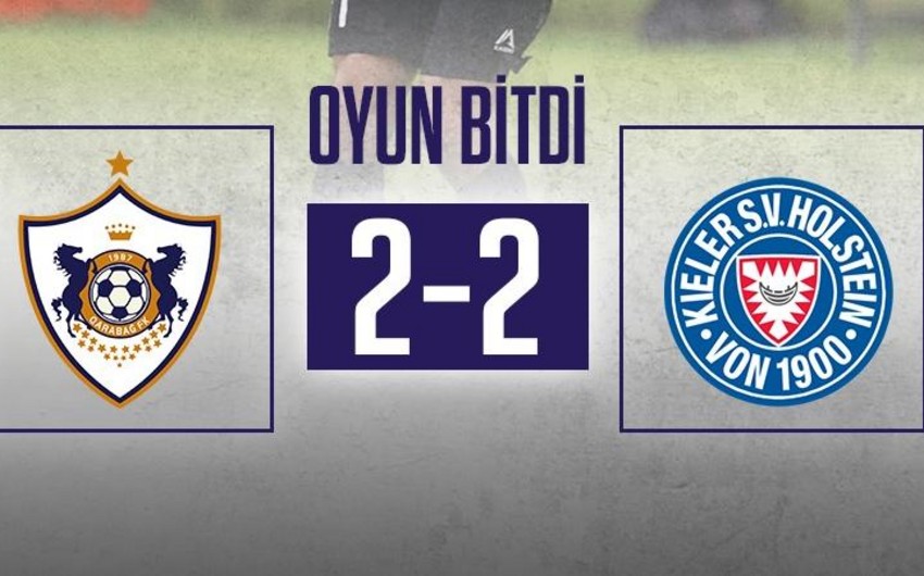 Qarabağ Almaniya klubu ilə oyunda heç-heçə edib
