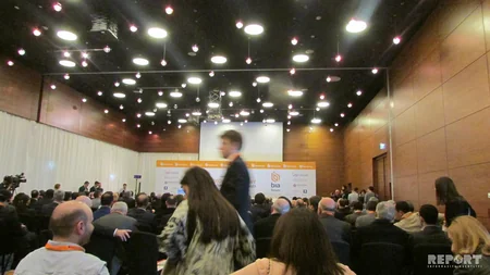 Azerbaijani delegation attending conference in Tbilisi
