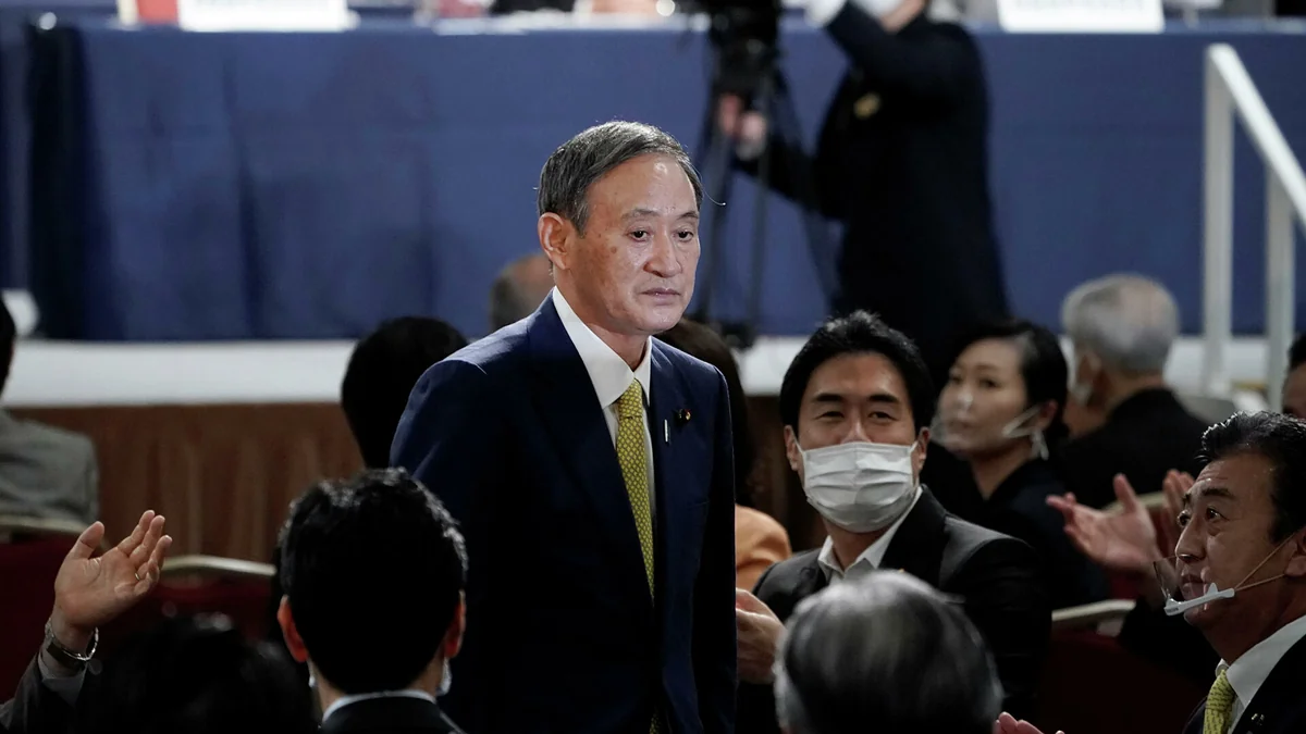 Japan ruling party elects Yoshihide Suga as PM successor