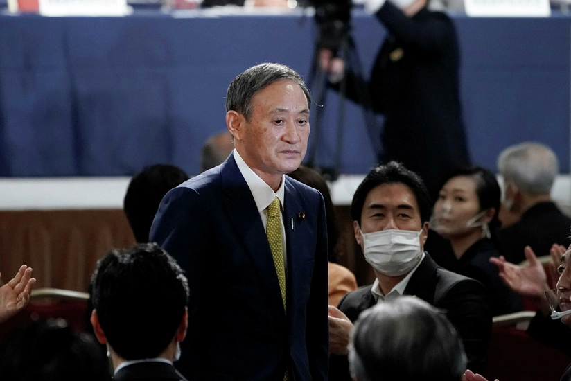Japan ruling party elects Yoshihide Suga as PM successor