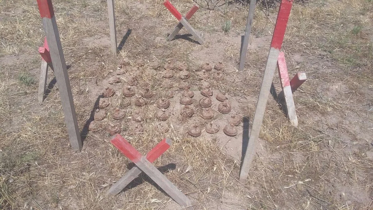 Cocuq Mərcanlıda 26 ədəd partlamamış hərbi sursat aşkarlanıb