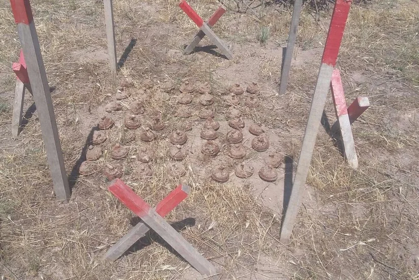 Cocuq Mərcanlıda 26 ədəd partlamamış hərbi sursat aşkarlanıb