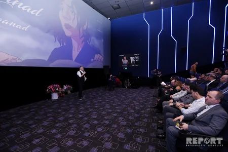 В CinemaPlus Gənclik Mall состоялась презентация клипа на песню Тунзали Агаевой Гоша ганад