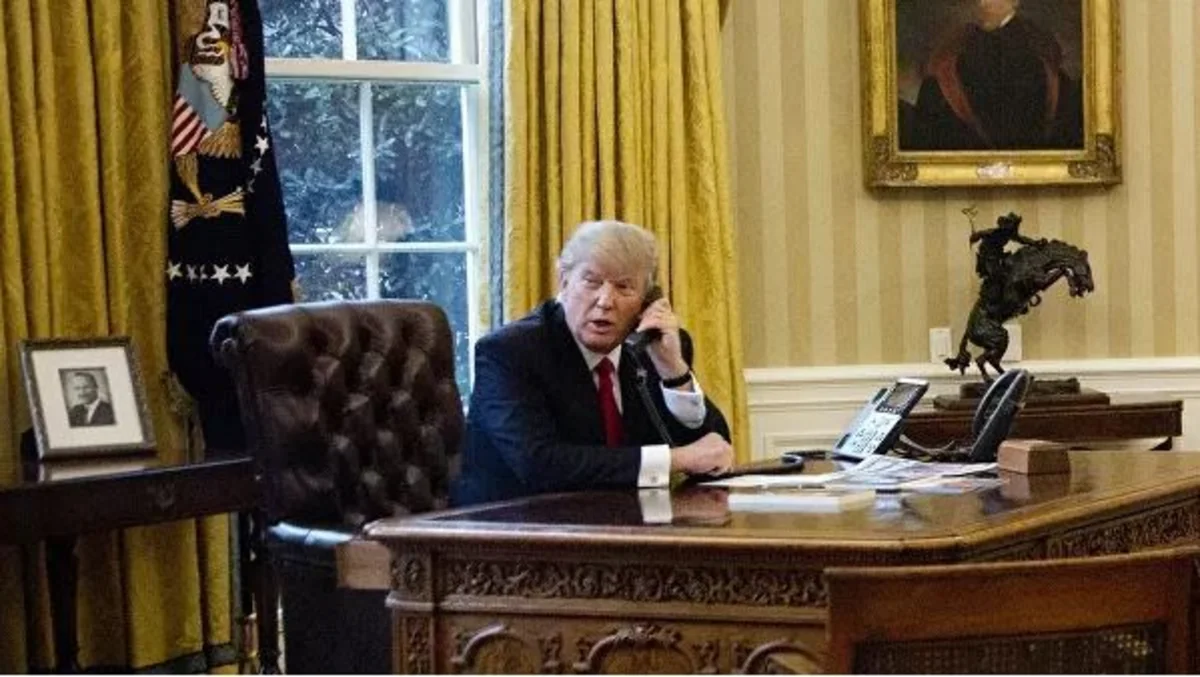 Trampla Makron Suriya və İran məsələsini müzakirə etdi