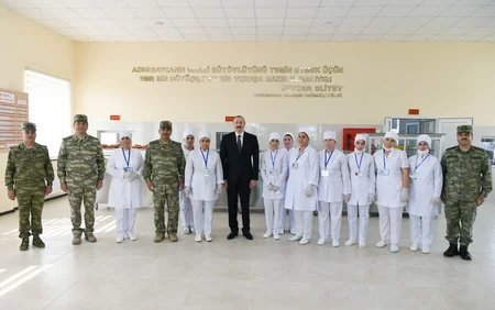 Ali Baş Komandan Raket Qoşunlarının “N” saylı hərbi hissəsinin açılışında iştirak edib - YENİLƏNİB