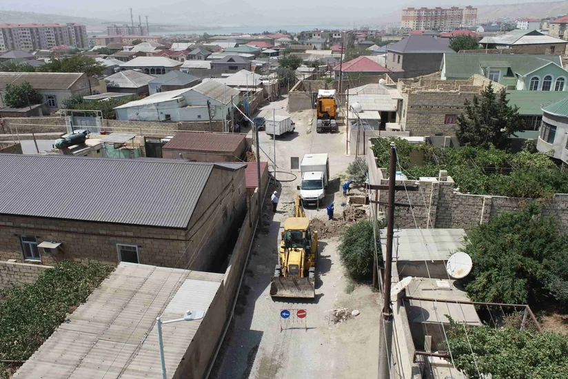 “Qobu Park” yaşayış kompleksinin içməli su təchizatı yaxşılaşdırılıb