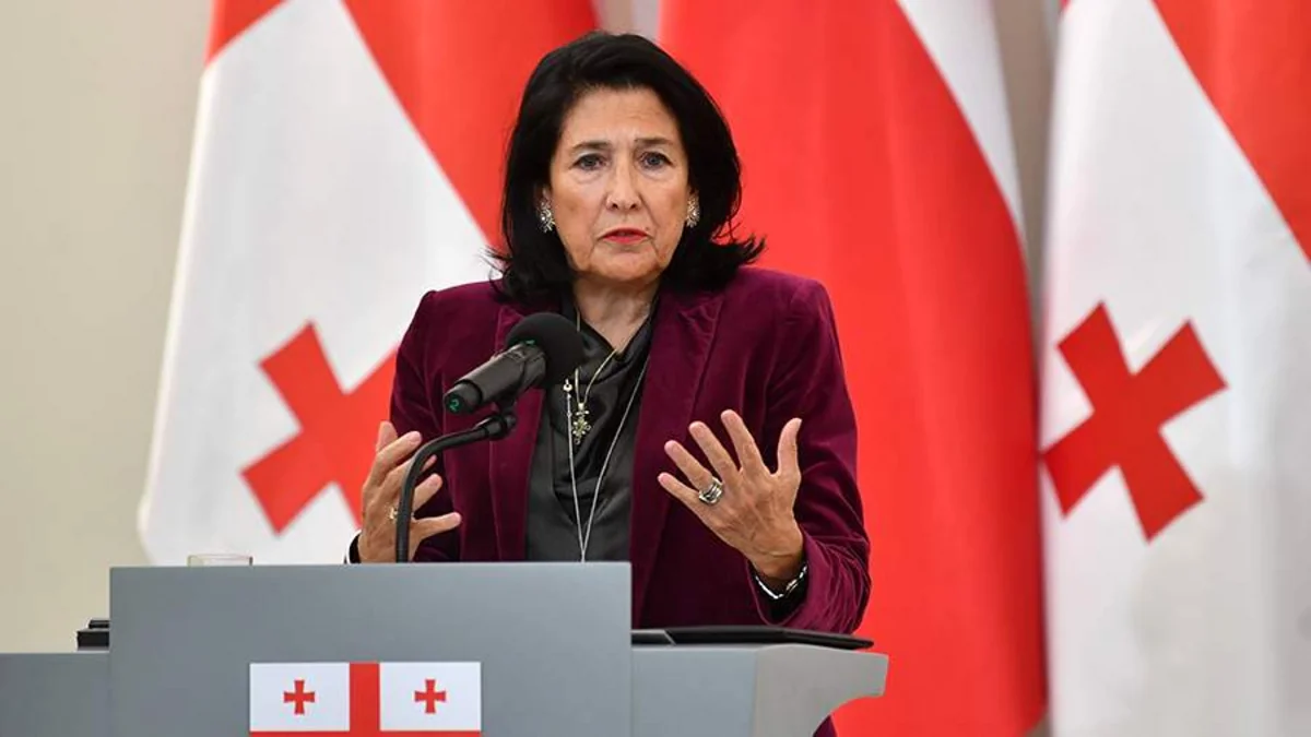 Gürcüstan Prezidentinin impiçmenti üçün imzatoplama kampaniyasına başlanılıb