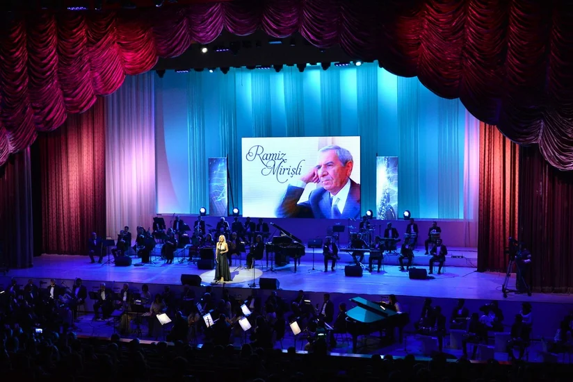 Ramiz Mirişlinin mahnılarından ibarət konsert proqramı olub