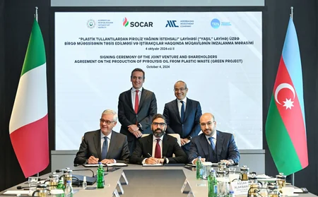 Azərbaycanda piroliz yağının istehsalına dair birgə müqavilə imzalanıb
