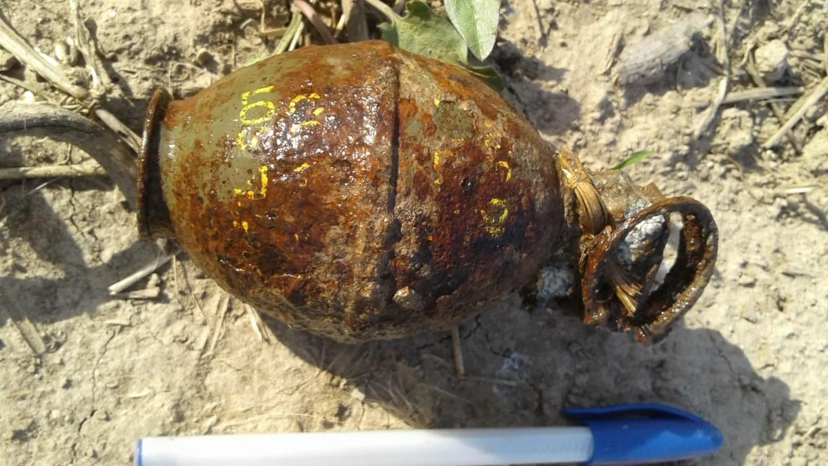 Füzulidə əl qumbarası tapıldı