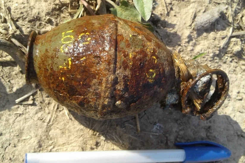 Füzulidə əl qumbarası tapıldı