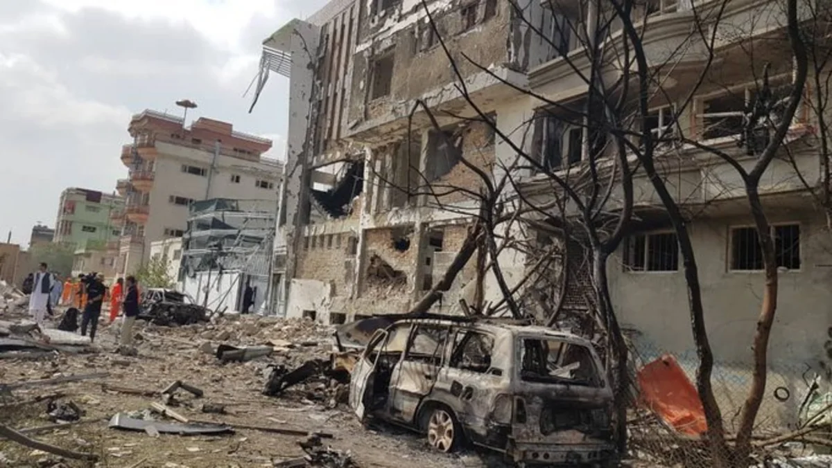 Attack at Afghan VP candidate’s office kills 20