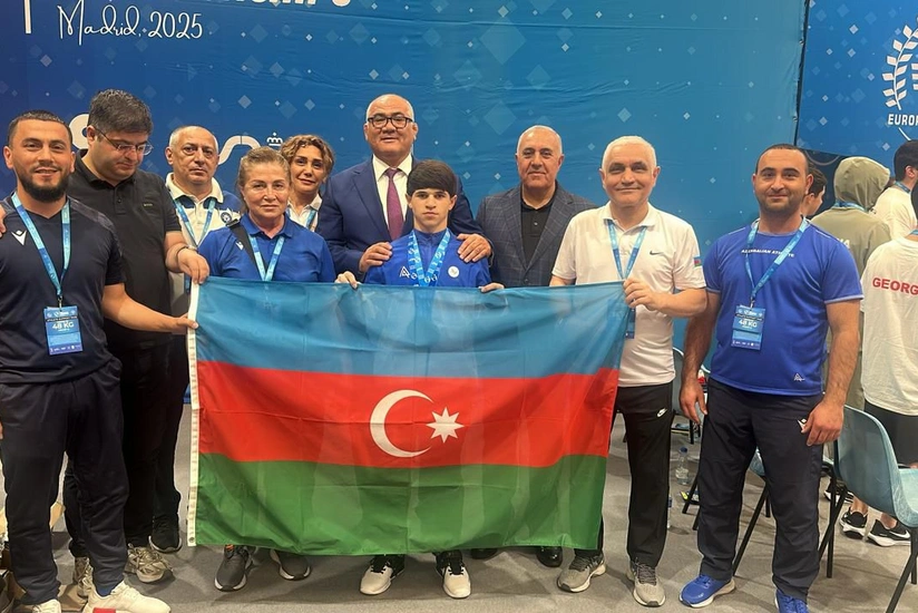 Azərbaycan komandası Avropa birinciliyində üçüncü olub