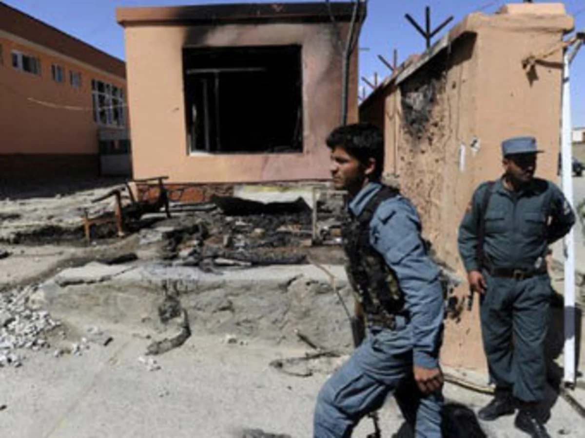 Four police officers killed in explosion in Afghanistan